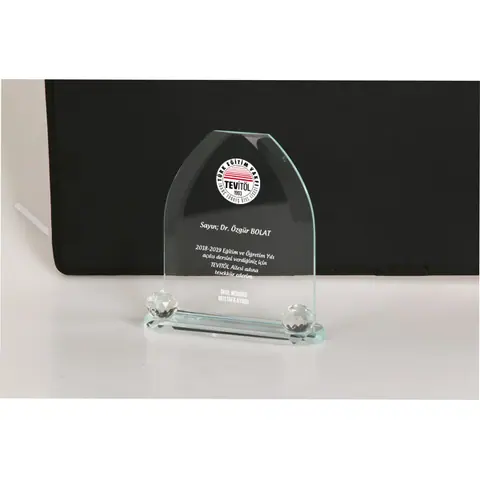 Kristal Plaket EKT-209 - Kristal Plaketler Online Sipariş