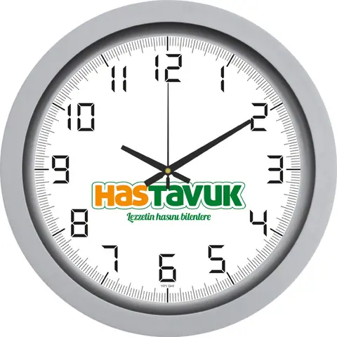 Plastik Duvar Saati V30-546-G - Plastik Duvar Saatleri