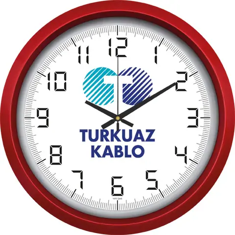 Plastik Duvar Saati V30-551-K - Plastik Duvar Saatleri