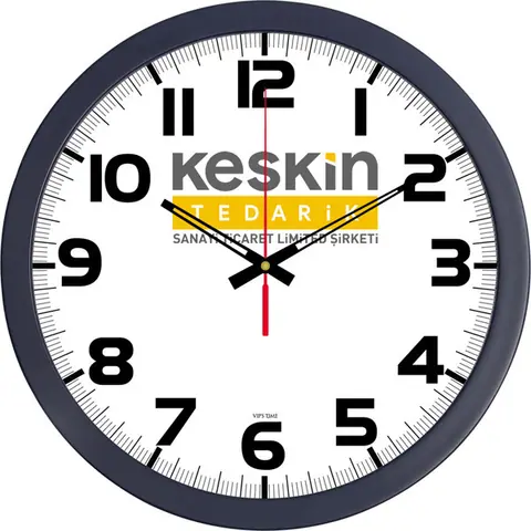 Plastik Duvar Saati V30-333-L - Plastik Duvar Saatleri