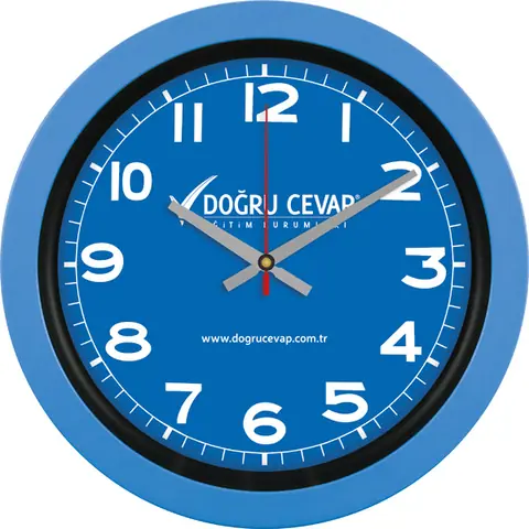 Plastik Duvar Saati V30-346-MV - Saatler