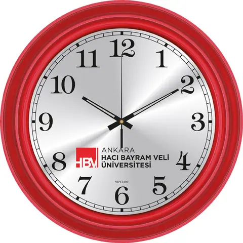Plastik Duvar Saati V30-527-K - Plastik Duvar Saatleri