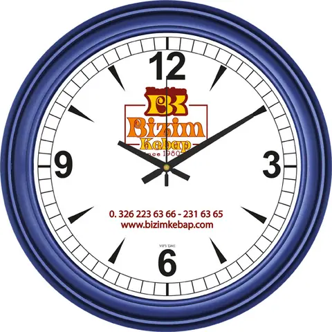 Plastik Duvar Saati V30-523-L - Saatler