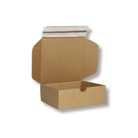 17x17x6 cm Çift Bant Yapıştırmalı Kutu - Bant Yapıştırmalı E-Ticaret Kutuları