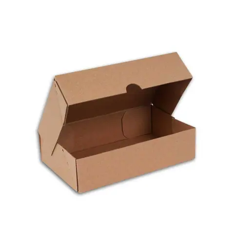20x10x10 cm Esmer Kesimli E-Ticaret ve Kargo Kutusu - Kesimli Kutular