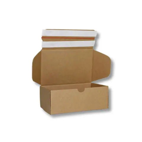 20x12,5x7,5 cm Çift Bantlı Yapıştırmalı Kutu - Bant Yapıştırmalı E-Ticaret Kutuları