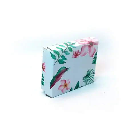 Renkli Çiçekli Hediye Kutusu 20x16x6 cm - Hediye Kutusu Online Sipariş