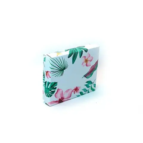Renkli Çiçekli Hediye Kutusu 25,5x21x6 Cm - Hediye Kutusu Online Sipariş