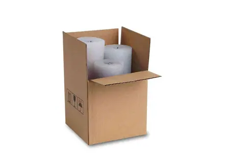 30x23x23 cm Esmer Tek Oluklu A-Box Taşıma Kolisi - Tek Oluklu Koliler