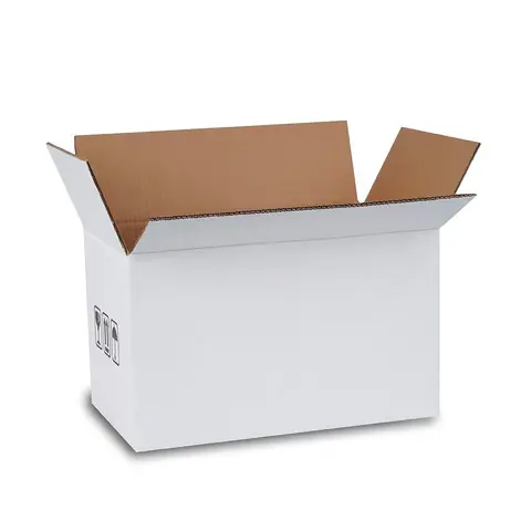 41x21x18 cm Beyaz Çift Oluklu A-Box Taşıma Kolisi - Fırsat Kolileri