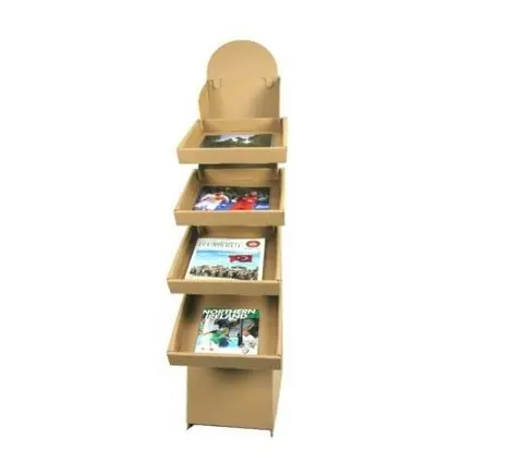 56x24,5x154 Beyaz Stand Tek Raflı - Standlar Online Sipariş