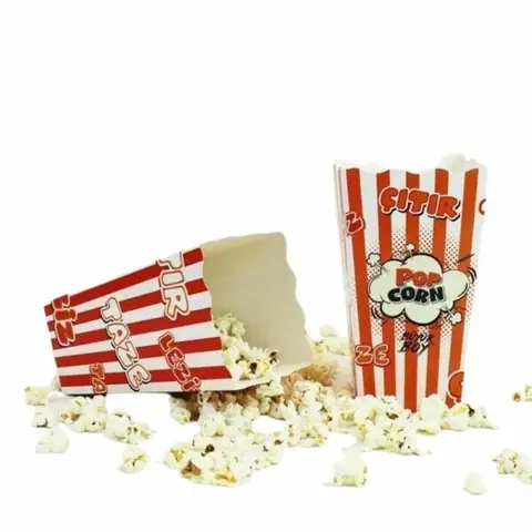 8x11x19,5 cm Büyük Boy Popcorn Kutusu - 320gr - Popcorn Kutuları Online Sipariş