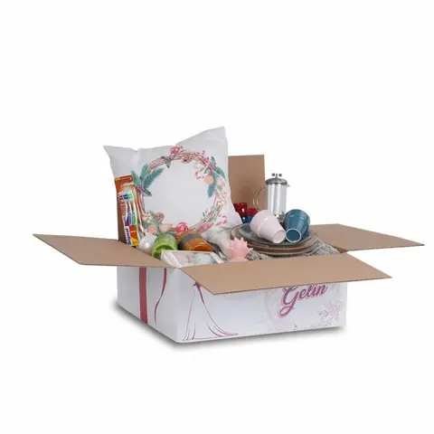 50x50x20 cm Çeyiz Taşıma Kolisi - Gelin - Çeyiz Taşıma Kutuları Online Sipariş