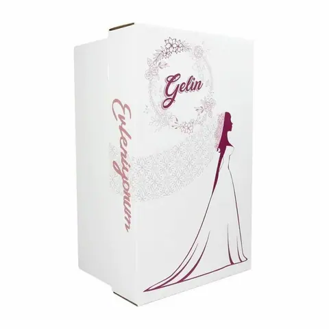 37x58x27 cm Çeyiz Taşıma Kutusu - Gelin - Çeyiz Taşıma Kutuları Online Sipariş