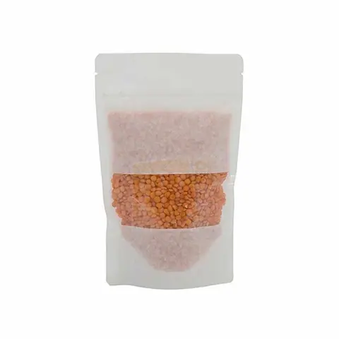 11x18,5+3,5 cm Dar Pencereli Beyaz Doypack - Doypackler Online Sipariş