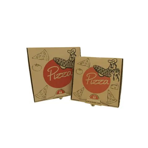 33x33x4 Cm Kilitli Baskılı Pizza Kutusu - Fırsat Ürünleri